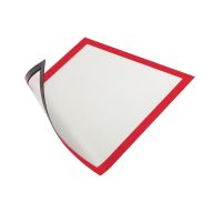   Infokeret DURABLE DURAFRAME® MAGNETIC A4,  5 db /csomag piros