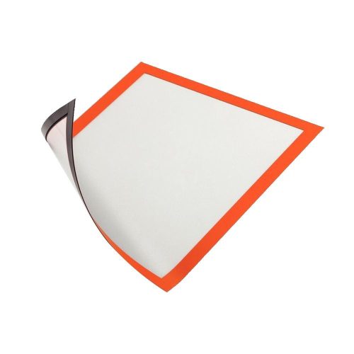 Infokeret DURABLE DURAFRAME® MAGNETIC A4,   5 db /csomag narancssárga