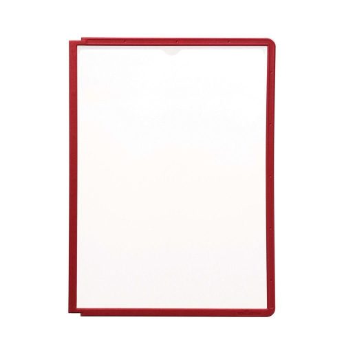 Bemutató tábla panel SHERPA, A4 piros 5db/csomag
