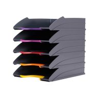   Irattálca szett DURABLE VARICOLOR® , 5 db / szett, antracit