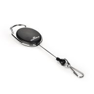   Kihúzható névjegytartó DURABLE WITH SNAP HOOK karabineres fekete