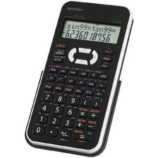 Számológép tudományos 272 funkciós 2 soros Sharp EL-531THB-WH fehér 
