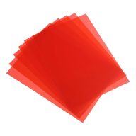 ELŐLAP A4 200 MICRON PIROS ÁTTETSZŐ 100 DB