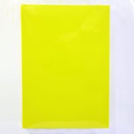 ELŐLAP A4 200 MICRON SÁRGA ÁTTETSZŐ 100 DB