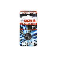   ELEM CR2016 BLISZTERES MAXELL LITHIUM 1DB AKASZTÓS BLISZTERBEN