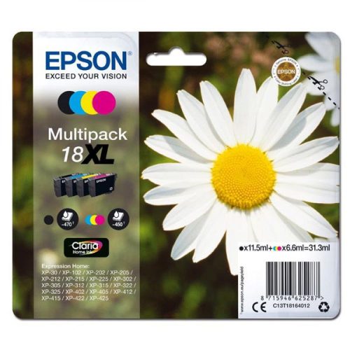 EPSON T1816 TINTAPATRON MULTIPACK BCMY EREDETI