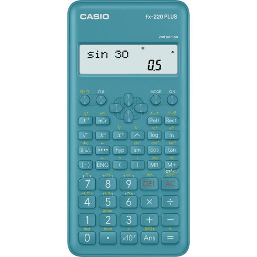 Számológép tudományos 181 funkciós, kétsoros kijelző CASIO FX 220 PLUS 2E