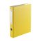 GYŰRŰSKÖNYV 5CM A4 4 GYŰRŰS SÁRGA UTÁNGYÁRTOTT KÍVÜL PP BELÜL KARTON BORÍTÁS