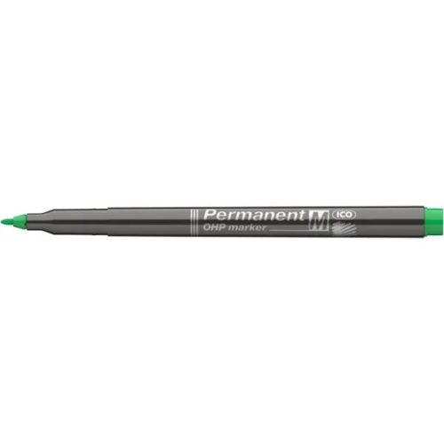 ICO TOP MARKER PERMANENT M 1-1,5MM ZÖLD 10DB