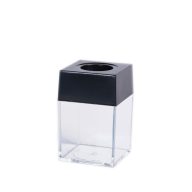   GÉMKAPOCSTARTÓ MÁGNESES ÁTLÁTSZÓ TEST FEKETE FEDÉL JJ40401-BLACK