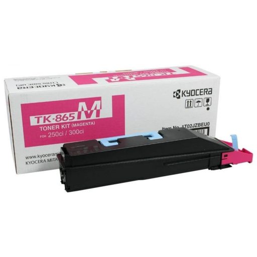 KYOCERA TK865 TONER MAGENTA EREDETI