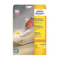 Etikett címke, univerzális visszaszedhető 99,1 x42,3 mm, Avery    Etikett címke, univerzális visszaszedhető 99,1 x42,3 mm, Avery