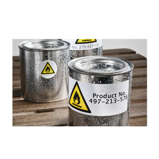 Etikett címke, időjárásálló poliészter, 99,1 x42,3 mm, Avery fehér 