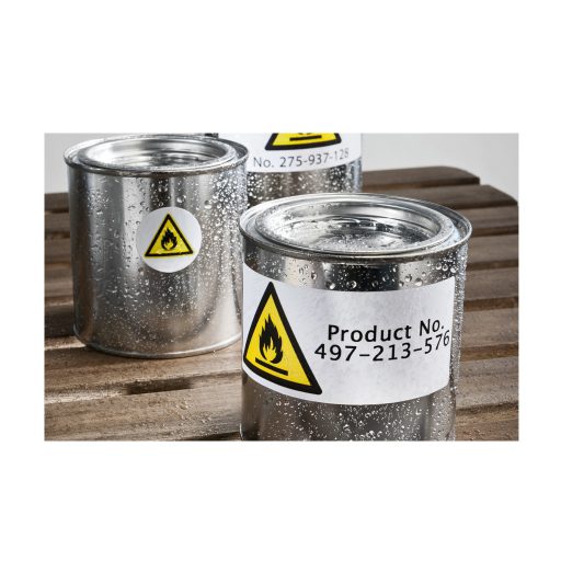 Etikett címke, időjárásálló poliészter, 45,7 x21,2 mm, Avery fehér 