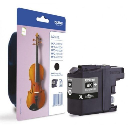 Brother LC127XLBK Tintapatron Black 23,5 ml 1.200 oldal kapacitás