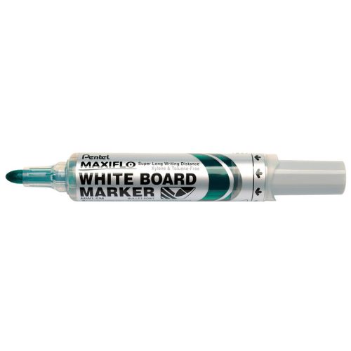 Táblamarker 2,5 mm, kerek, PENTEL MAXIFLO zöld 