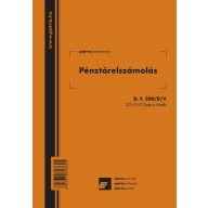 D.F.200/D PÉNZTÁRELSZÁMOLÁS A/5 