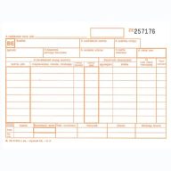   Anyagbevételezési bizonylat A5, 25x4lapos 8 tételes B.12-111