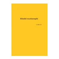   Előadói munkanapló A4, álló 20lapos füzet C.5230-315 Bluering®