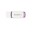 Pendrive 64GB USB 2.0 fehér-lila  PHILIPS Snow Edition