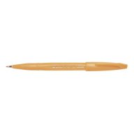   Ecsettoll, kalligrafikus hajlékony hegyű, Pentel SES15C-F narancs