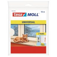   Ajtó- és ablaktömítő habszivacs, 9 mm x 10 m, TESA 'tesamoll®'
