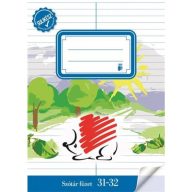   Füzet, tűzött, A5, szótár, 32 lap, ICO "Süni Sulikész"