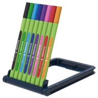   Tűfilc készlet, 0,4 mm, SCHNEIDER "Line-Up", 8 különböző szín