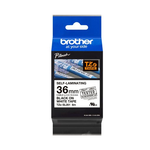 Brother TZE-SL261 36mm széles, 8m hosszú szalagkazetta